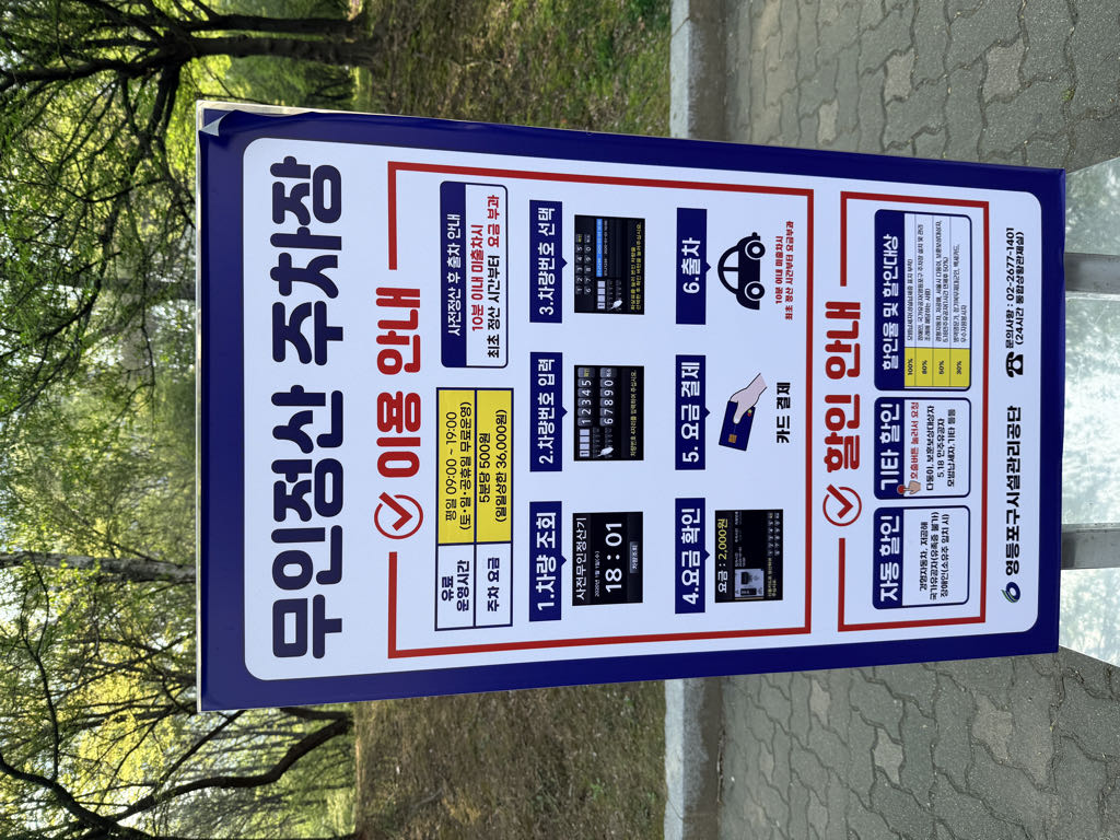 여의도공원 노상 공영 주차장 이미지 2