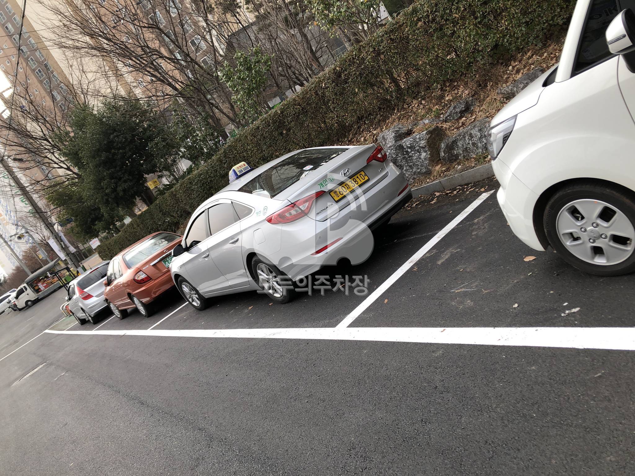 계림동 두산위브 옆 노상 공영 주차장 이미지 2
