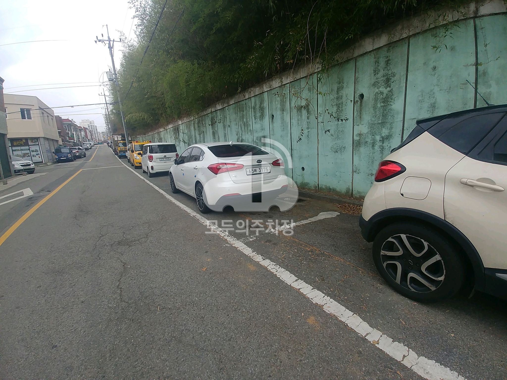 무등초교담밑 노상 공영 주차장 이미지 3