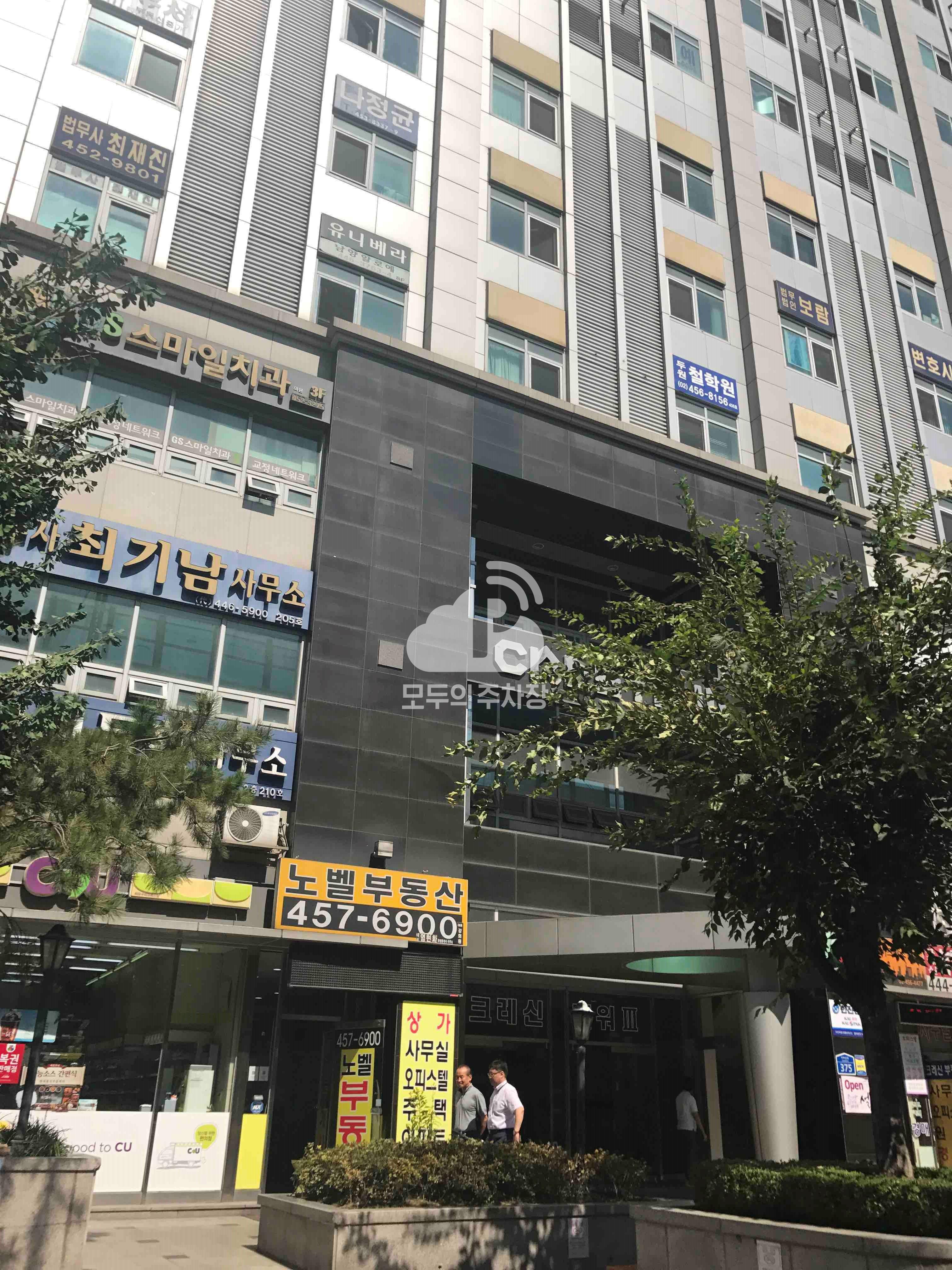 크레신타워 3차 오피스텔 주차장 이미지 1