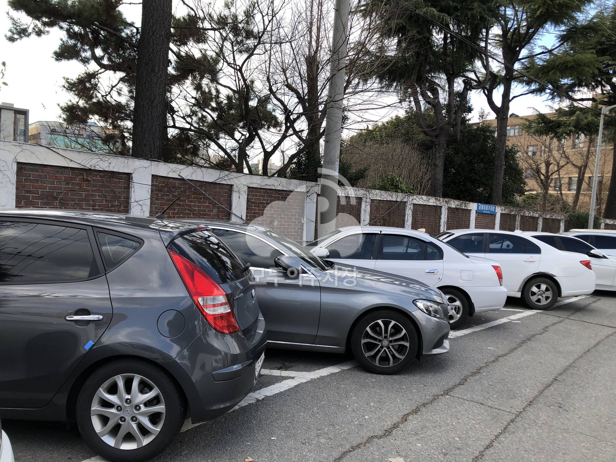 전여고 후문 뒷편 노상 공영 주차장 이미지 3