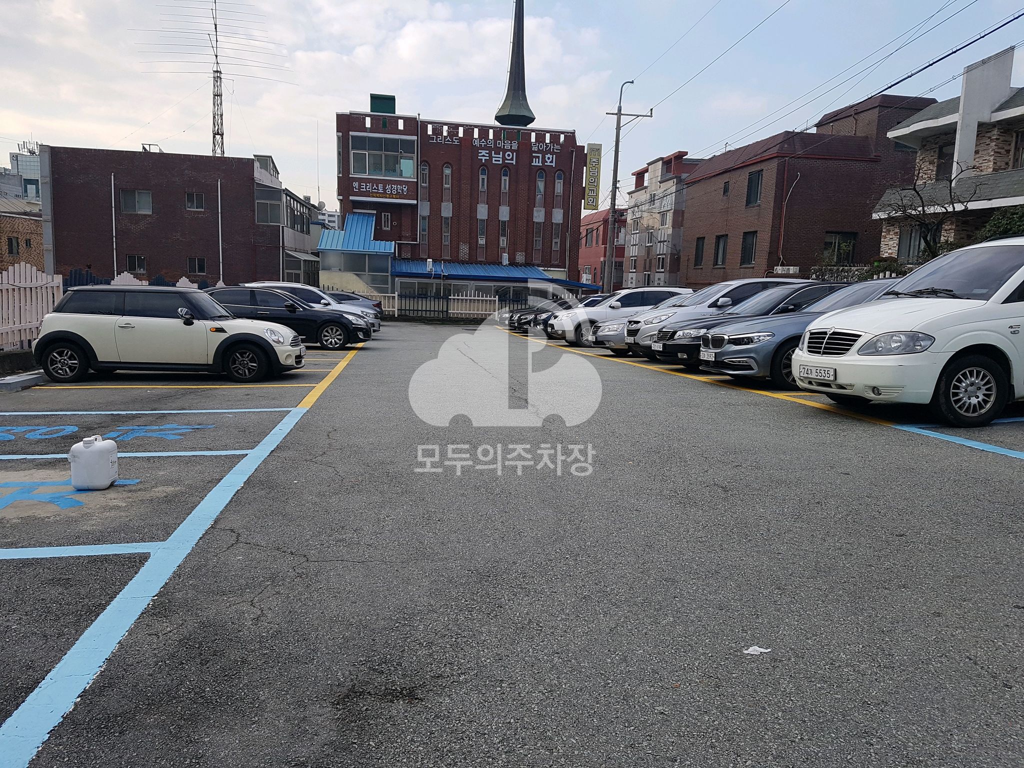 문정초교 앞 공영 주차장 이미지 4