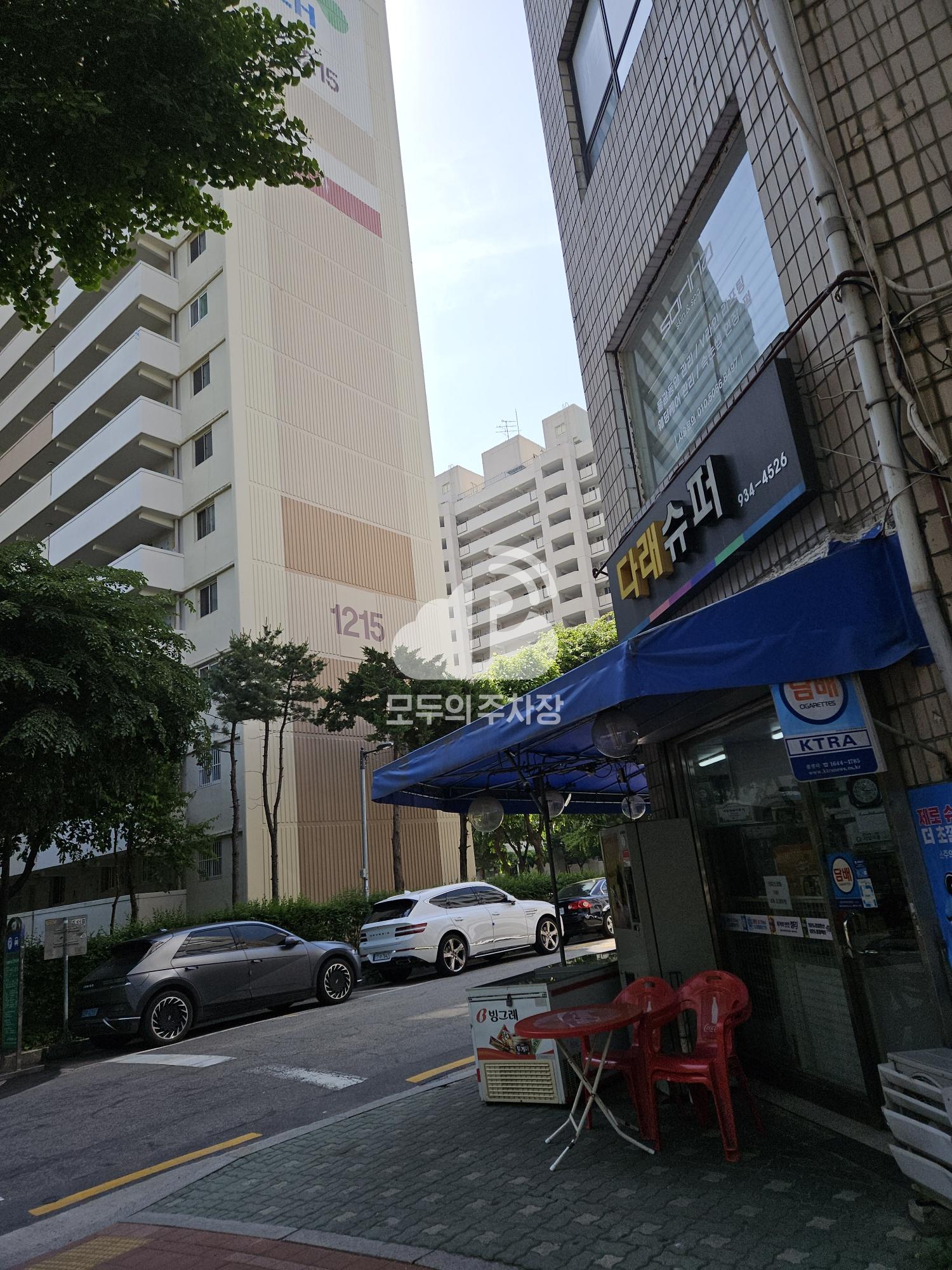 상계9동 주공12단지 상가 뒤 노상 공영 주차장 이미지 1