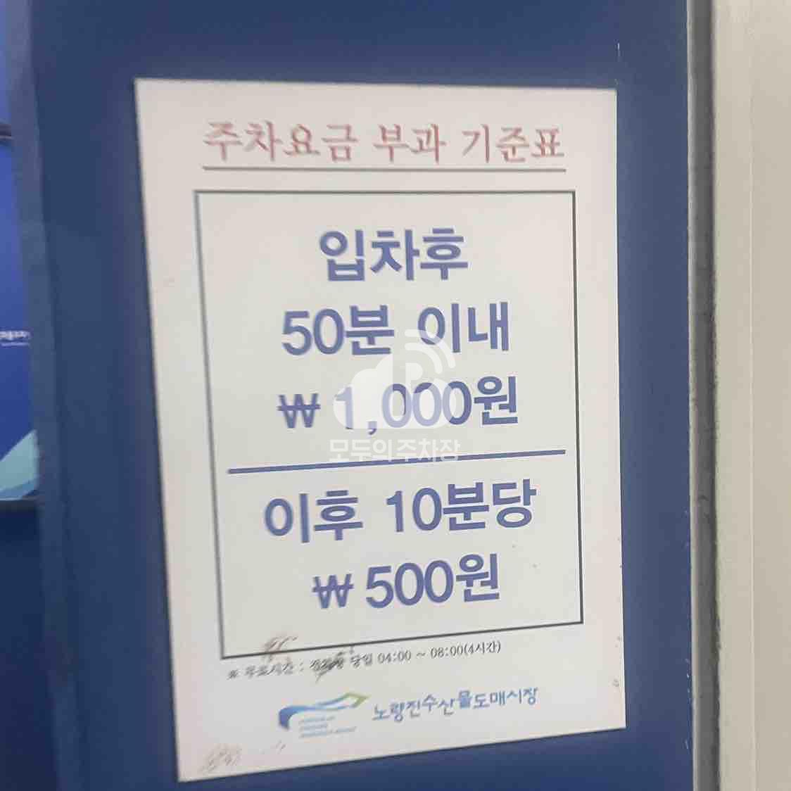 노량진 수산시장신 주차장 이미지 1