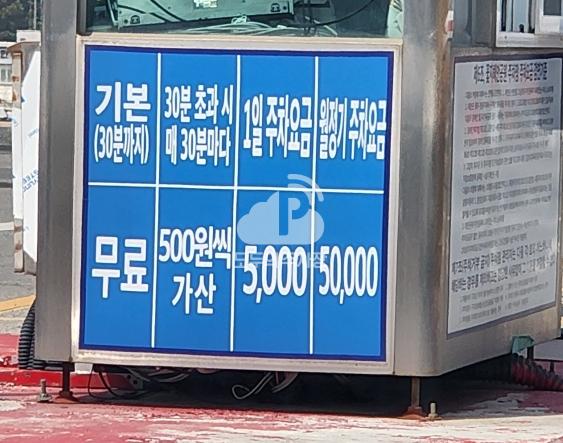 꽃지 공영 주차장 이미지 1