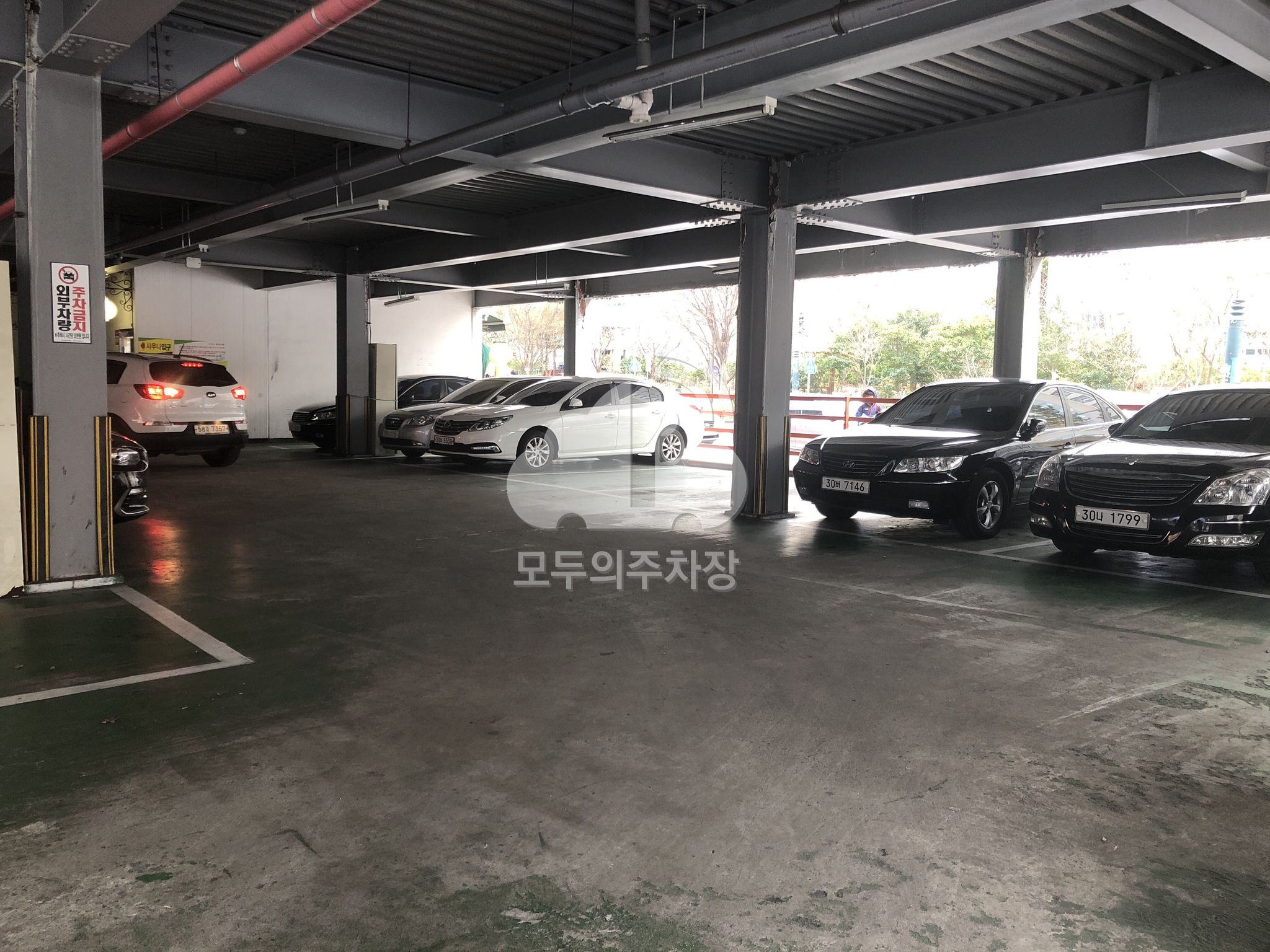 동림한방허브사우나 민영 주차장 이미지 4