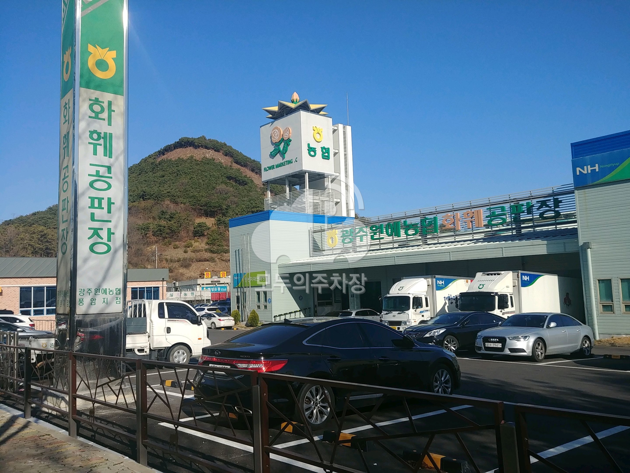 화훼공판장 주차장 이미지 1