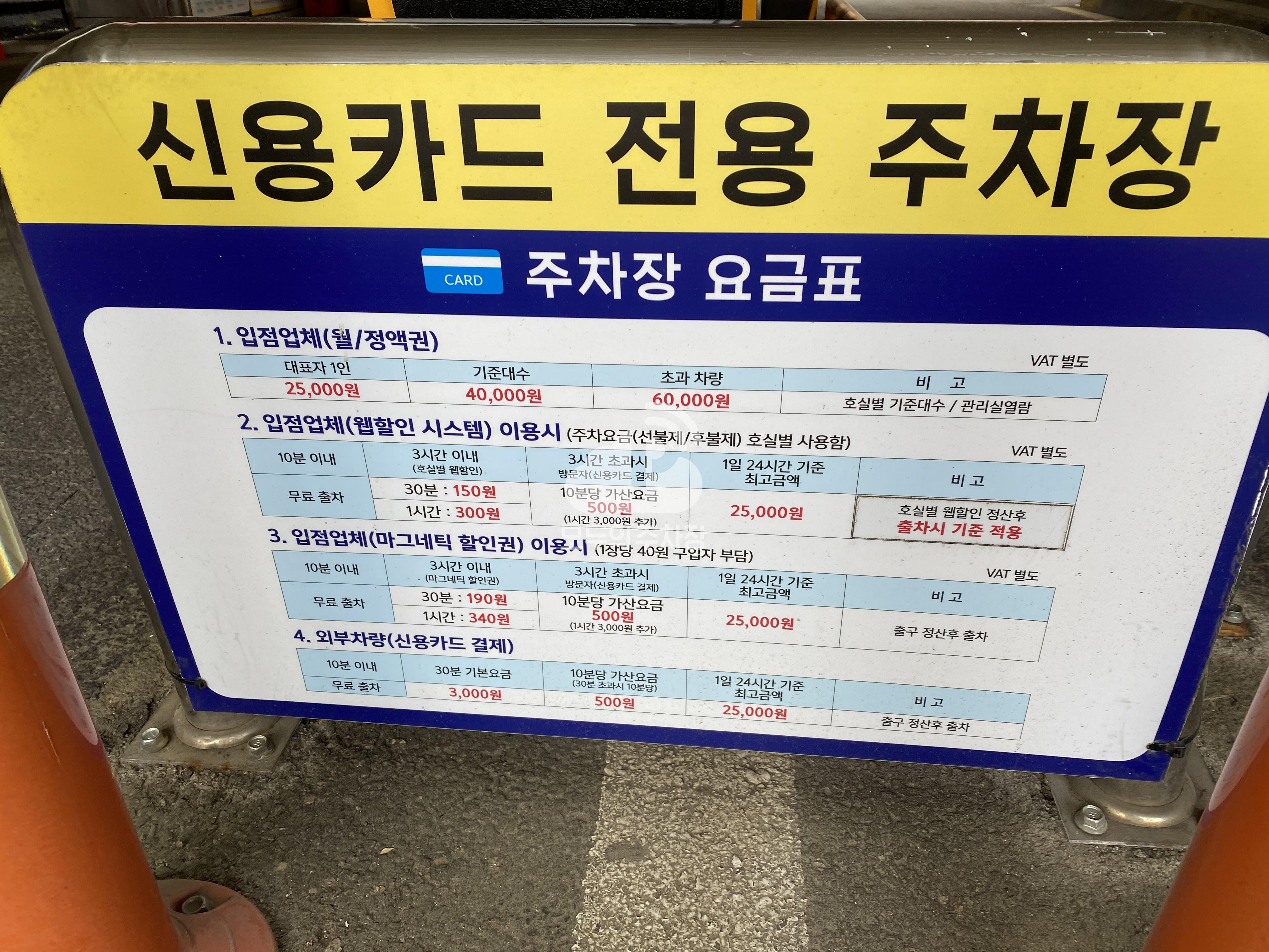 부원프라자 민영 주차장 이미지 2