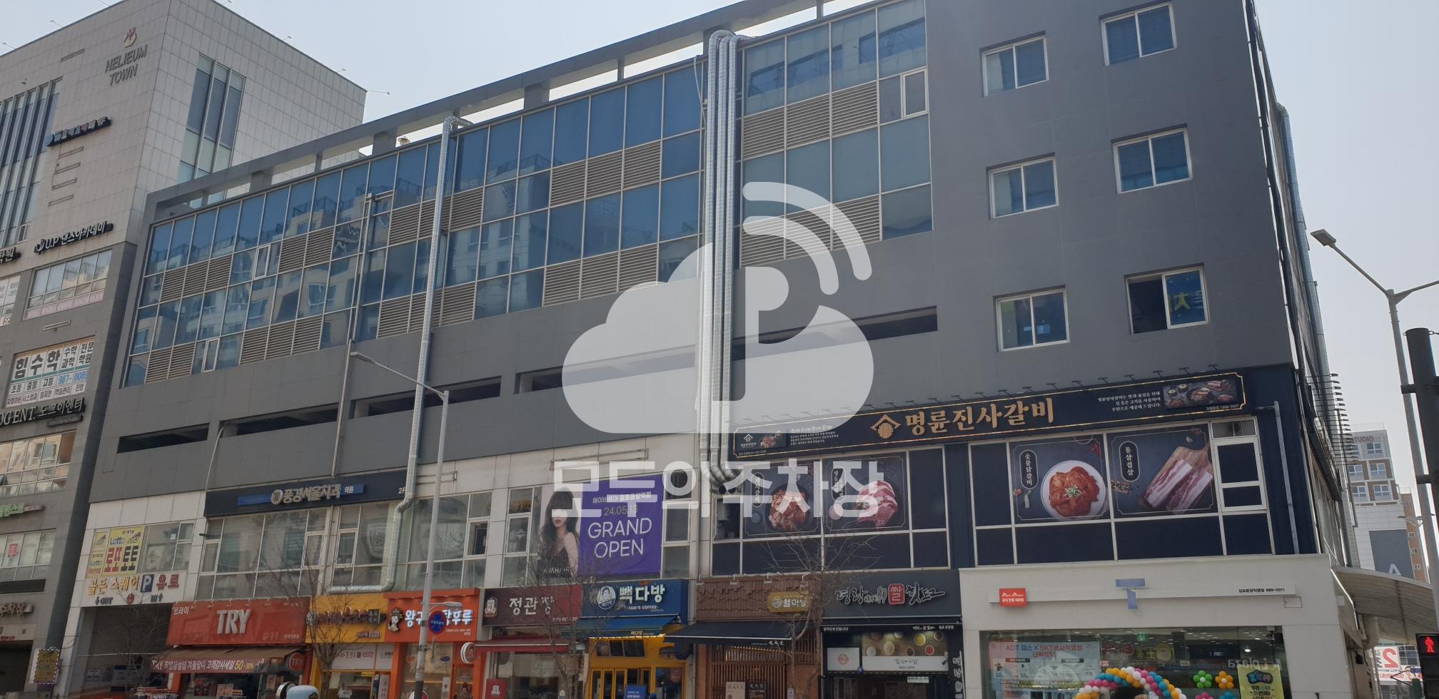 나이스파크 운양동 골든스퀘어 주차장 이미지 1