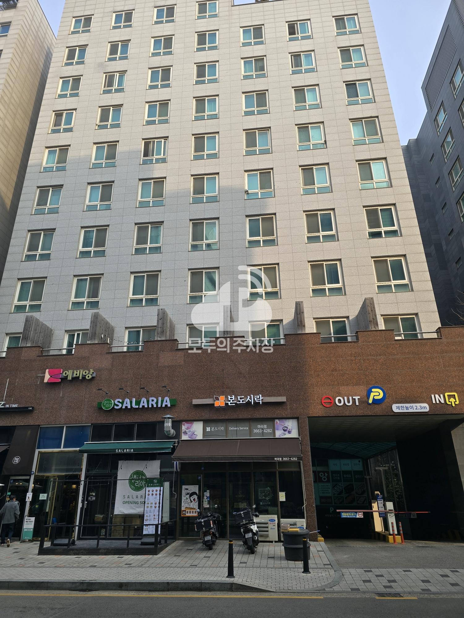 나이스파크 마곡 에비앙오피스텔 주차장 이미지 1