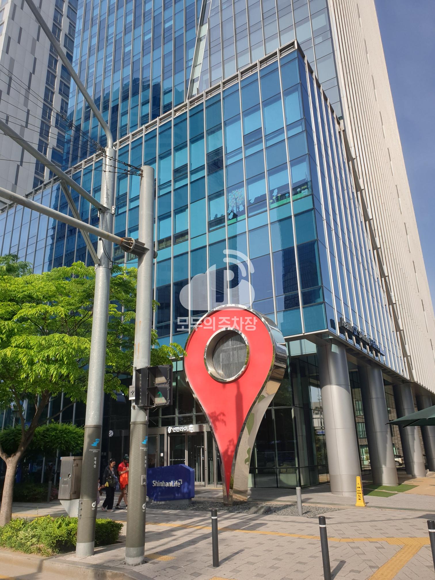 을지로신한L타워 세차 이미지 1