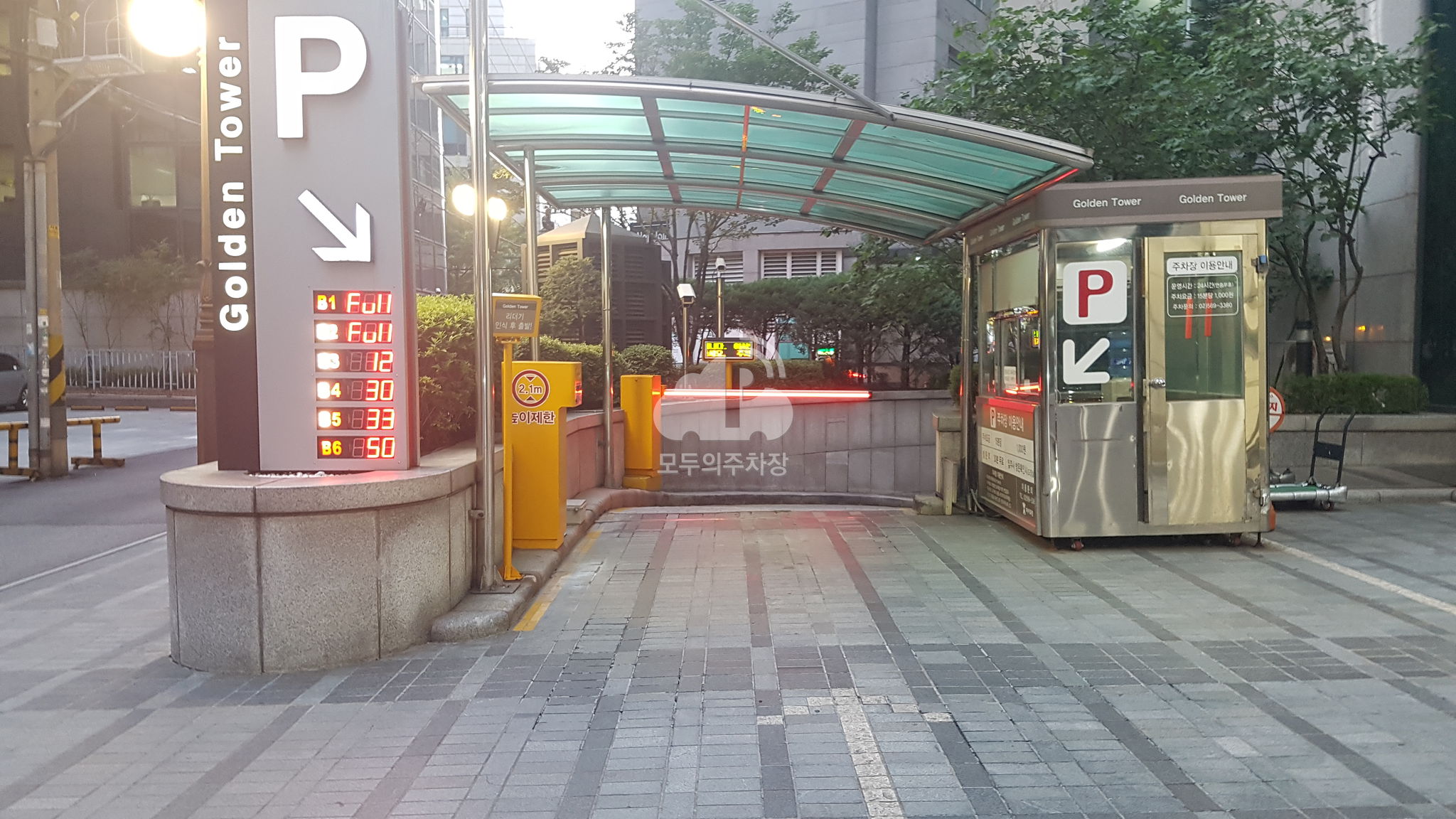 주차장 사진